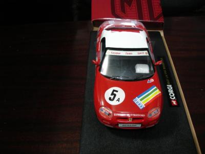 Mgf Closed Top - Rover Team Spirit. CORGI