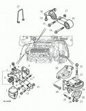 MG F Motor Takozları