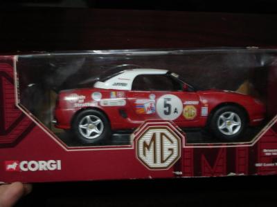 Mgf Closed Top - Rover Team Spirit. CORGI